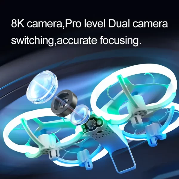 4DRC MINI V33 Drone 8K Professional 4K WIFI FPV Dron Height Keep Drones Camera RC Quadcopter Toys Gift 2024 New - Image 2
