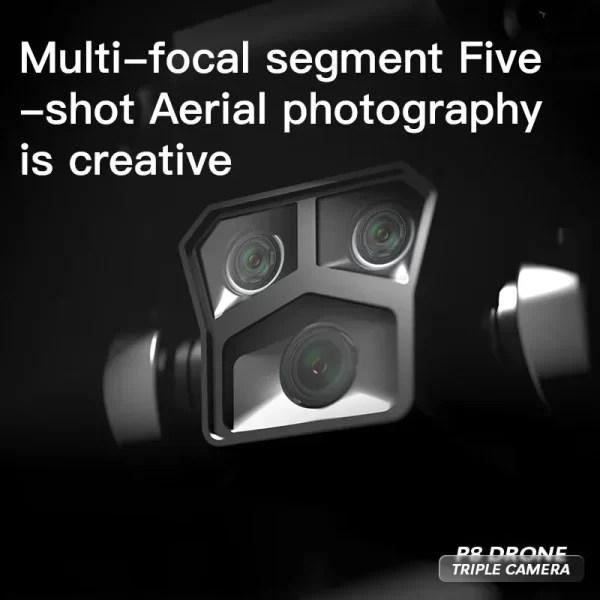 For Xiaomi P8 Pro 4K Drone Professional Obstacle Avoidance 8K DualHD Camera 5G Brushless Motor Foldable Quadcopter Gifts Toys - Image 2