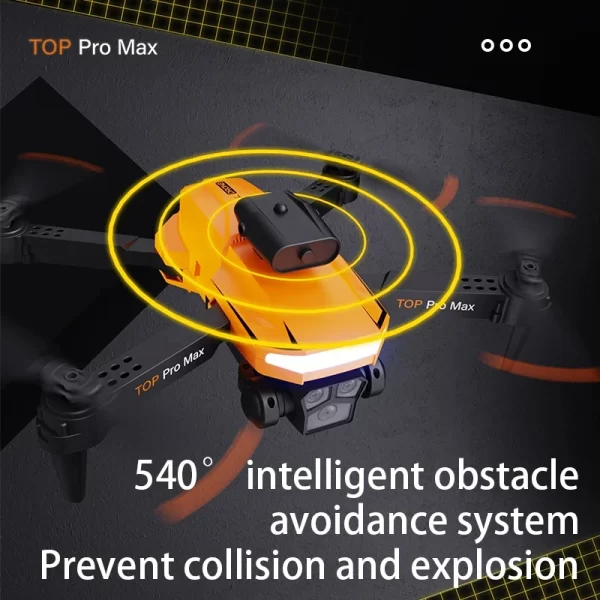 Lenovo P18 Drone GPS 8K HD Triple Camera Optical Flow Positioning Obstacle Avoidance Photography Foldable Quadcopter Toy Gift - Image 5