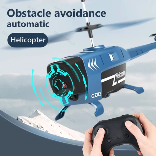 Rc Helicopter 3.5Ch 2.5Ch Remote Control Plane 2.4G Hovering Obstacle Avoidance Electric Airplane Aircraft Flying Toys for Boys - Image 2