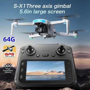 New GT6 Drone 8K Professional HD Dual Camera GPS Smart Return 5G WIFI Obstacle Avoidance Brushless Foldable Quadcopter Dron